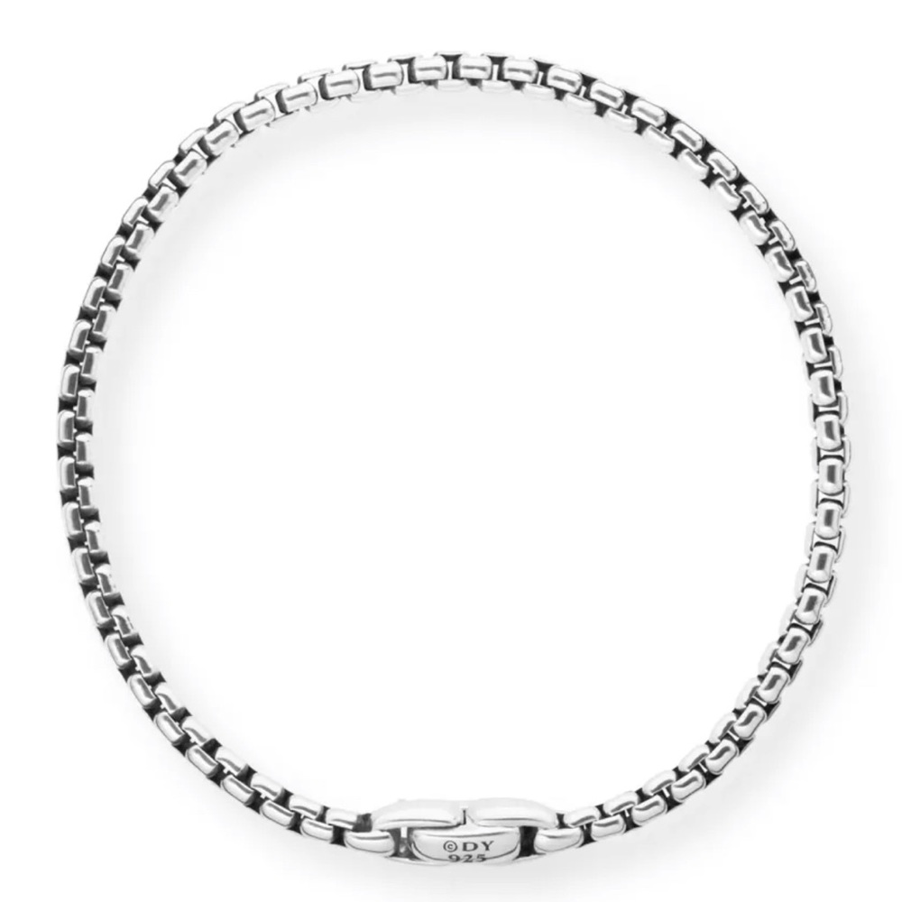 David Yurman 7.5”Men’s Medium Chain Bracelet, 4mm